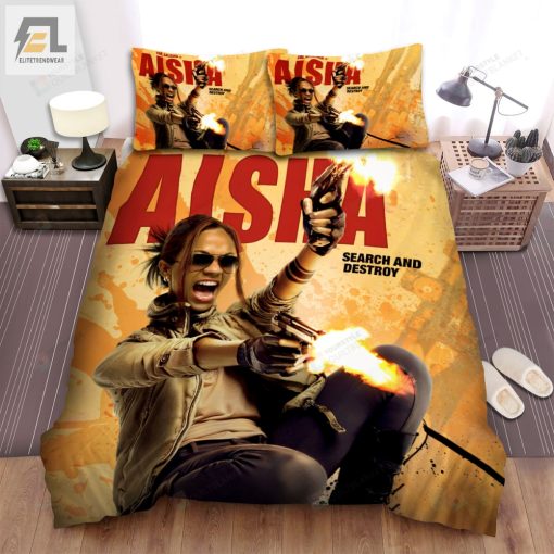 The Losers I 2010 Aisha Movie Poster Bed Sheets Duvet Cover Bedding Sets elitetrendwear 1 1