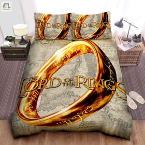 The Lord Of The Ring The One Ring Bed Sheets Duvet Cover Bedding Sets elitetrendwear 1 1