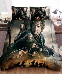 The Lord Of The Ring Fighting Versus Azog Bed Sheets Duvet Cover Bedding Sets elitetrendwear 1 1