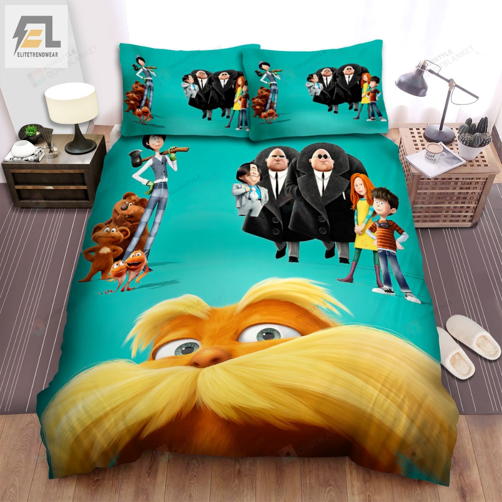 The Lorax Movie Art 1 Bed Sheets Duvet Cover Bedding Sets 