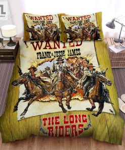The Long Riders 1980 Movie Poster Ver 4 Bed Sheets Spread Comforter Duvet Cover Bedding Sets elitetrendwear 1 1