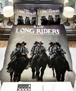 The Long Riders 1980 Movie Poster Bed Sheets Spread Comforter Duvet Cover Bedding Sets elitetrendwear 1 1