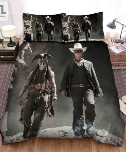 The Lone Ranger 2013 Movie Walk Photo Bed Sheets Spread Comforter Duvet Cover Bedding Sets elitetrendwear 1 1