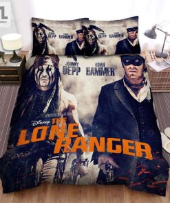 The Lone Ranger 2013 Movie Smoke Background Bed Sheets Spread Comforter Duvet Cover Bedding Sets elitetrendwear 1 1