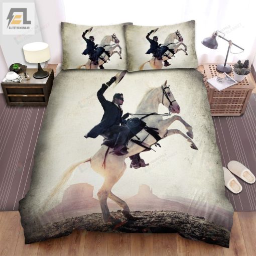 The Lone Ranger 2013 Movie Ride A Horse Photo Bed Sheets Spread Comforter Duvet Cover Bedding Sets elitetrendwear 1