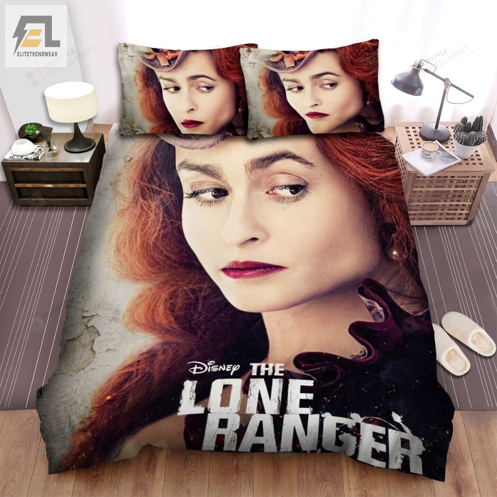 The Lone Ranger 2013 Movie Red Hair Photo Bed Sheets Spread Comforter Duvet Cover Bedding Sets 