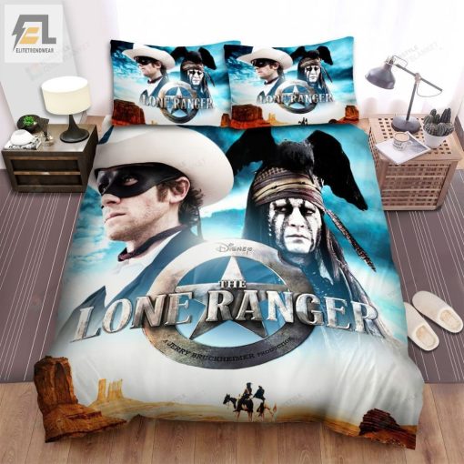 The Lone Ranger 2013 Movie Poster Photo Bed Sheets Spread Comforter Duvet Cover Bedding Sets elitetrendwear 1