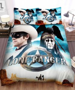 The Lone Ranger 2013 Movie Poster Photo Bed Sheets Spread Comforter Duvet Cover Bedding Sets elitetrendwear 1 1
