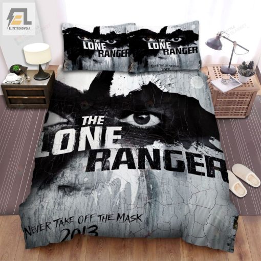 The Lone Ranger 2013 Movie Creepy Eyes Bed Sheets Spread Comforter Duvet Cover Bedding Sets elitetrendwear 1