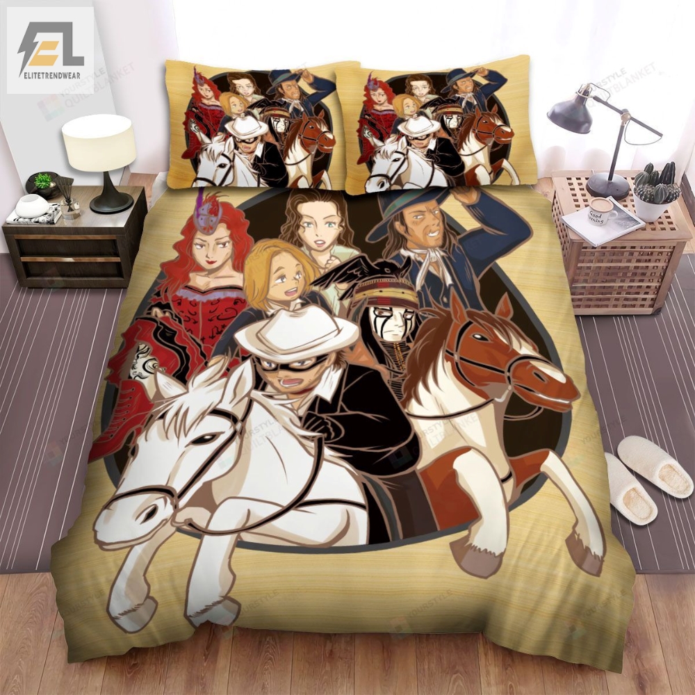 The Lone Ranger 2013 Movie Fan Art Photo Bed Sheets Spread Comforter Duvet Cover Bedding Sets 