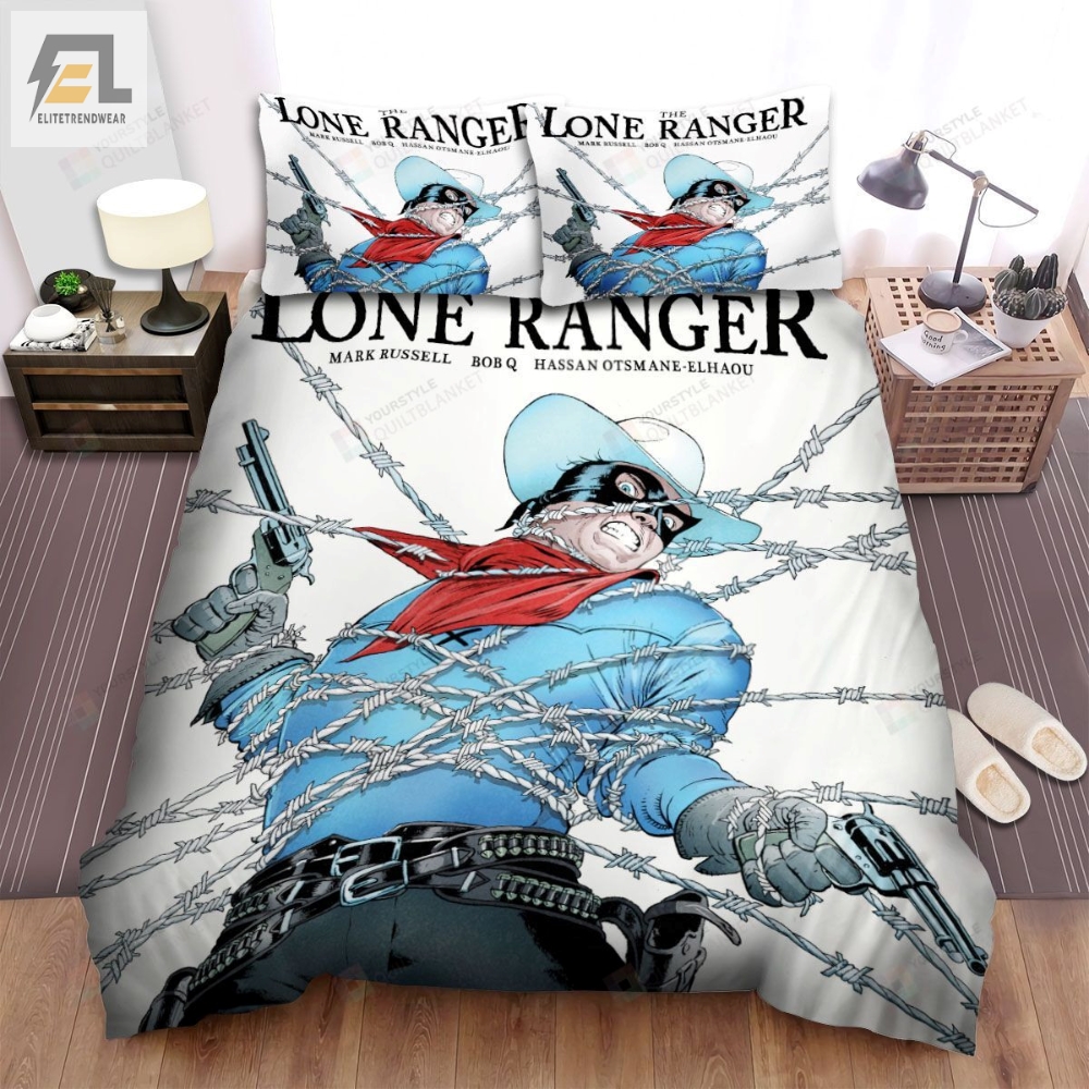 The Lone Ranger 2013 Movie Blue Cowboy Hat Photo Bed Sheets Spread Comforter Duvet Cover Bedding Sets 