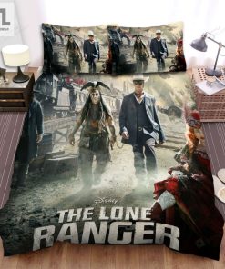 The Lone Ranger 2013 Movie Bird In The Back Photo Bed Sheets Spread Comforter Duvet Cover Bedding Sets elitetrendwear 1 1