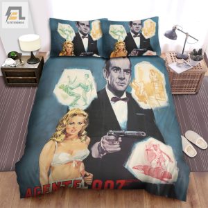 The Living Daylights Movie Poster 1 Bed Sheets Spread Comforter Duvet Cover Bedding Sets elitetrendwear 1 1