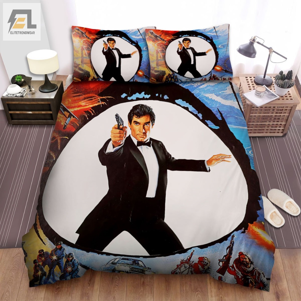 The Living Daylights Movie Art 1 Bed Sheets Spread Comforter Duvet Cover Bedding Sets 