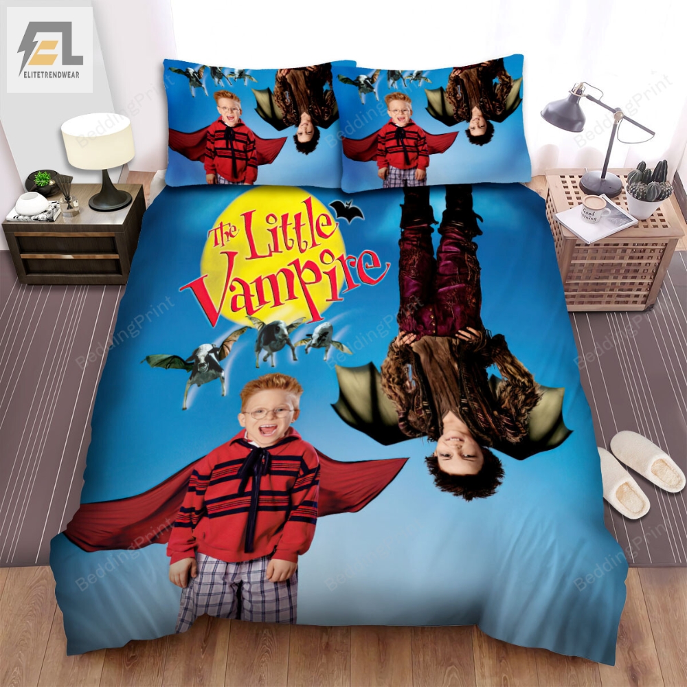 The Little Vampire Movie Poster 2 Bed Sheets Duvet Cover Bedding Sets 