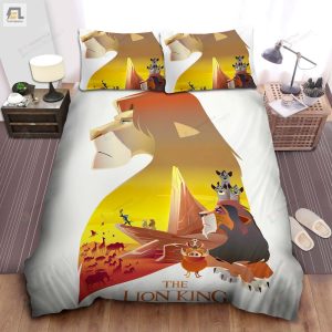 The Lion King Digital Art Poster Bed Sheets Spread Comforter Duvet Cover Bedding Sets elitetrendwear 1 1