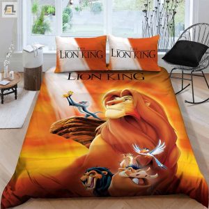 The Lion King Bedding Set Sleepy Duvet Cover Pillow Cases elitetrendwear 1 1