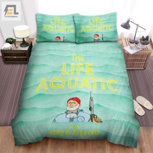 The Life Aquatic With Steve Zissou 2004 Movie The Criterion Collection Bed Sheets Spread Comforter Duvet Cover Bedding Sets elitetrendwear 1 1
