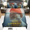 The Life Aquatic With Steve Zissou 2004 Movie Man Under The Water Bed Sheets Spread Comforter Duvet Cover Bedding Sets elitetrendwear 1
