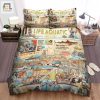 The Life Aquatic With Steve Zissou 2004 Movie Comic Art Bed Sheets Spread Comforter Duvet Cover Bedding Sets elitetrendwear 1