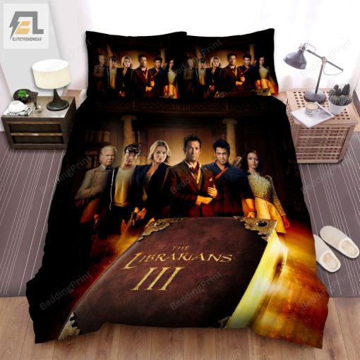 The Librarians Movie Poster 5 Bed Sheets Duvet Cover Bedding Sets elitetrendwear 1 1