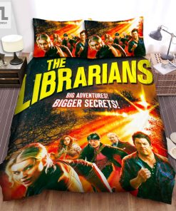 The Librarians Movie Poster 4 Bed Sheets Duvet Cover Bedding Sets elitetrendwear 1 1