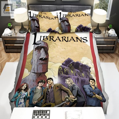 The Librarians Movie Art 1 Bed Sheets Duvet Cover Bedding Sets elitetrendwear 1 1