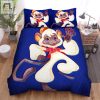 The Lemur Game Character Bed Sheets Spread Duvet Cover Bedding Sets elitetrendwear 1