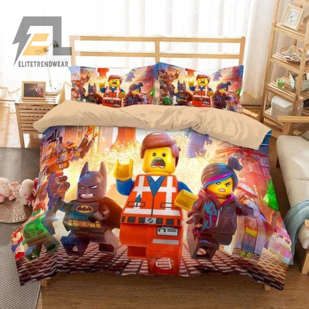 The Lego Movie Duvet Cover Bedding Set 