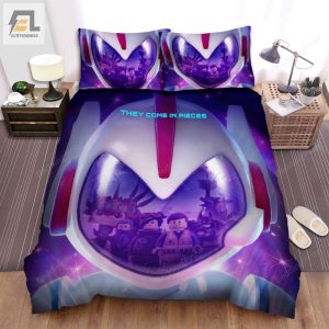 The Lego Movie 2 The Second Part 2019 They Come In Pieces Bed Sheets Duvet Cover Bedding Sets elitetrendwear 1 1