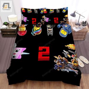 The Lego Movie 2 The Second Part 2019 Movie Poster Artwork Bed Sheets Duvet Cover Bedding Sets elitetrendwear 1 1