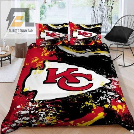 Kansas City Chiefs B180972 Bedding Set Duvet Cover Pillow Cases elitetrendwear 1 2