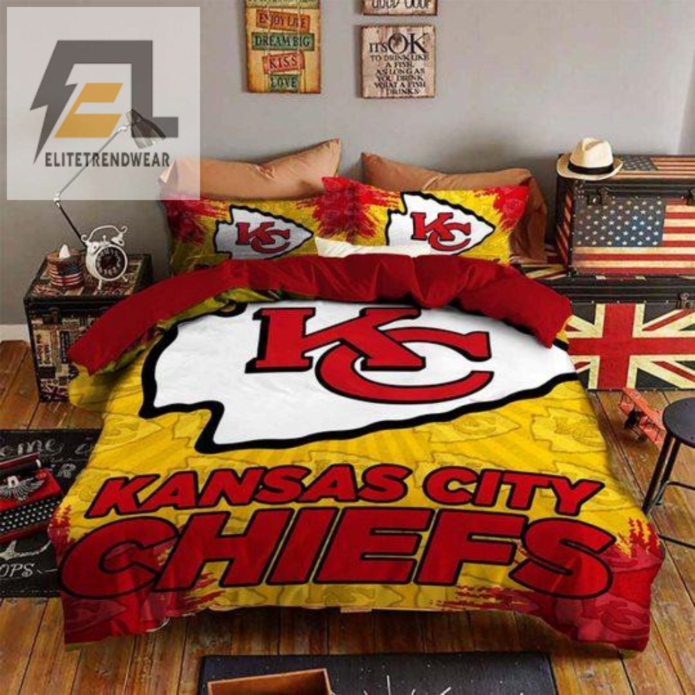 Kansas City Chiefs B090950 Bedding Set 