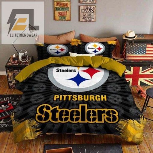Pittsburgh Steelers B070928 Bedding Set elitetrendwear 1 3