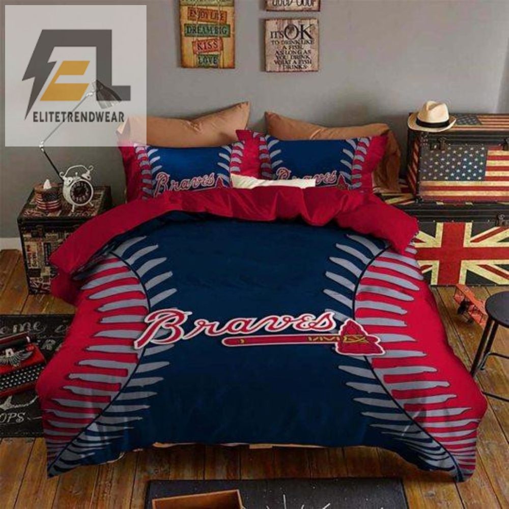 Atlanta Braves B170946 Bedding Set 