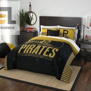 Pittsburgh Pirates Bedding Set Halloween And Christmas Sale Duvet Cover Pillow Cases elitetrendwear 1 1