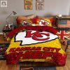 Kansas City Chiefs Bedding Set Sleepy Duvet Cover Pillow Cases elitetrendwear 1