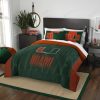 Miami Hurricanes Bedding Set Duvet Cover Pillow Cases elitetrendwear 1