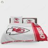 Nfl Kansas City Chiefs Nfl Team Duvet Cover Quilt Cover Pillowcase Bedding Set elitetrendwear 1