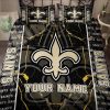 New Orleans Saints Bedding Setcustom Name New Orleans Saints Duvet Coverssaints Nfl Bedding Set Saints Nfl Bedding Gift For Fans Htl 43O elitetrendwear 1