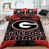 Georgia Bulldogs Logo 3D Printed Duvet Cover Bedding Set elitetrendwear 1