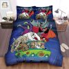 Scooby Doo Movies Vampire Mummy And Frankenstein Bed Sheets Duvet Cover Bedding Sets elitetrendwear 1