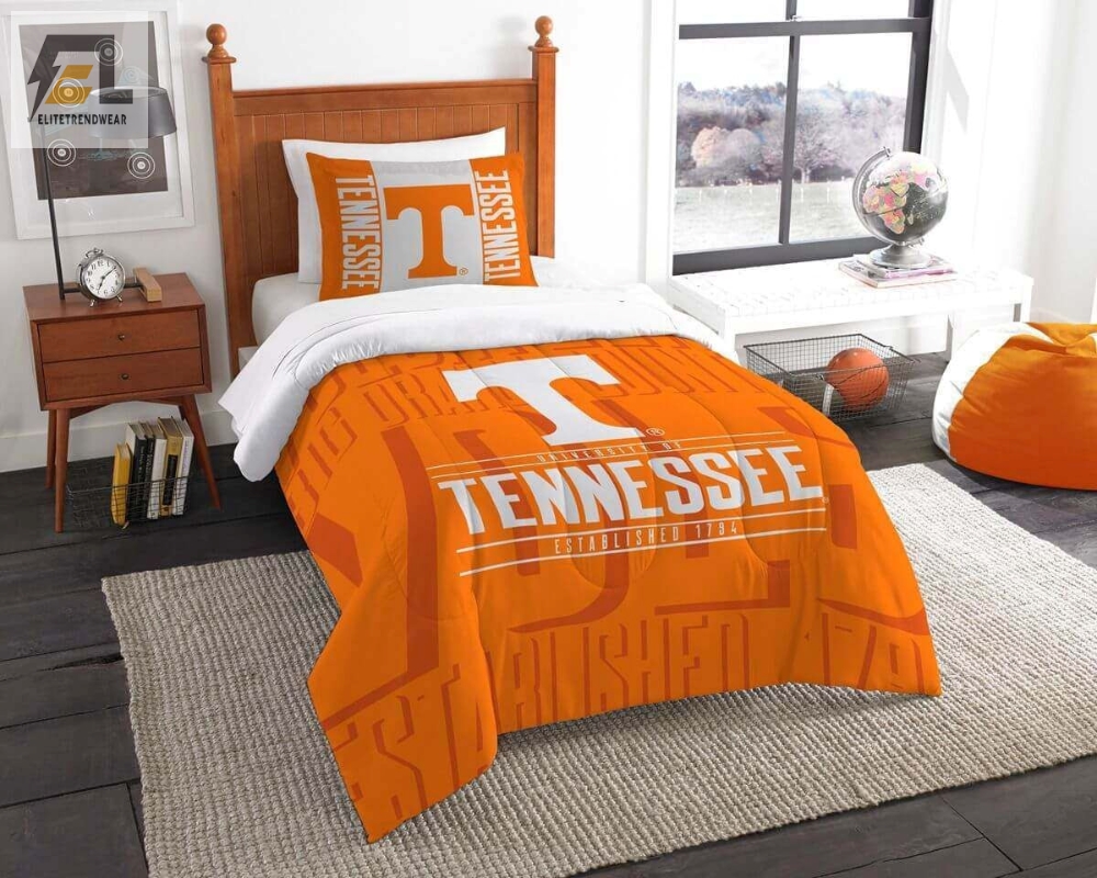 Tennessee Volunteers Bedding Set Duvet Cover Pillow Cases elitetrendwear 1