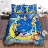 Pokemon All Eevee Evolutions On The Moon Bed Sheets Spread Duvet Cover Bedding Sets elitetrendwear 1