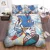 Sonic The Hedgehog And Friends Artwork Bed Sheets Duvet Cover Bedding Sets elitetrendwear 1