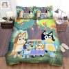 Bluey Animated Series Poster Bed Sheets Spread Duvet Cover Bedding Sets elitetrendwear 1