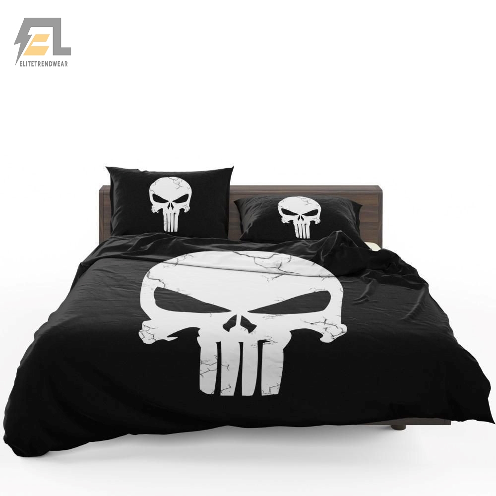 Bedding Set Marvel Punisher Logo Original Sin elitetrendwear 1