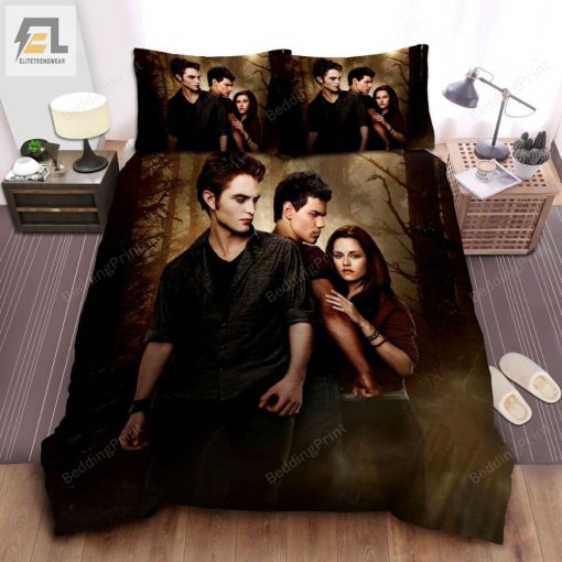 Twilight Jacob Edward And Bella Bed Sheets Duvet Cover Bedding Sets elitetrendwear 1