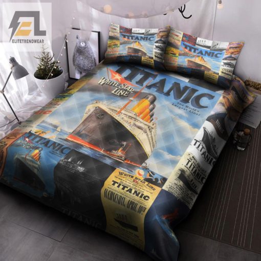 Titanic V1 Quilt Bed Set elitetrendwear 1