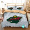 Nhl Minnesota Wild 1 Logo 3D Personalized Customized Beddingsets Duvet Cover Bedroom Set Bedset Bedlinen V elitetrendwear 1